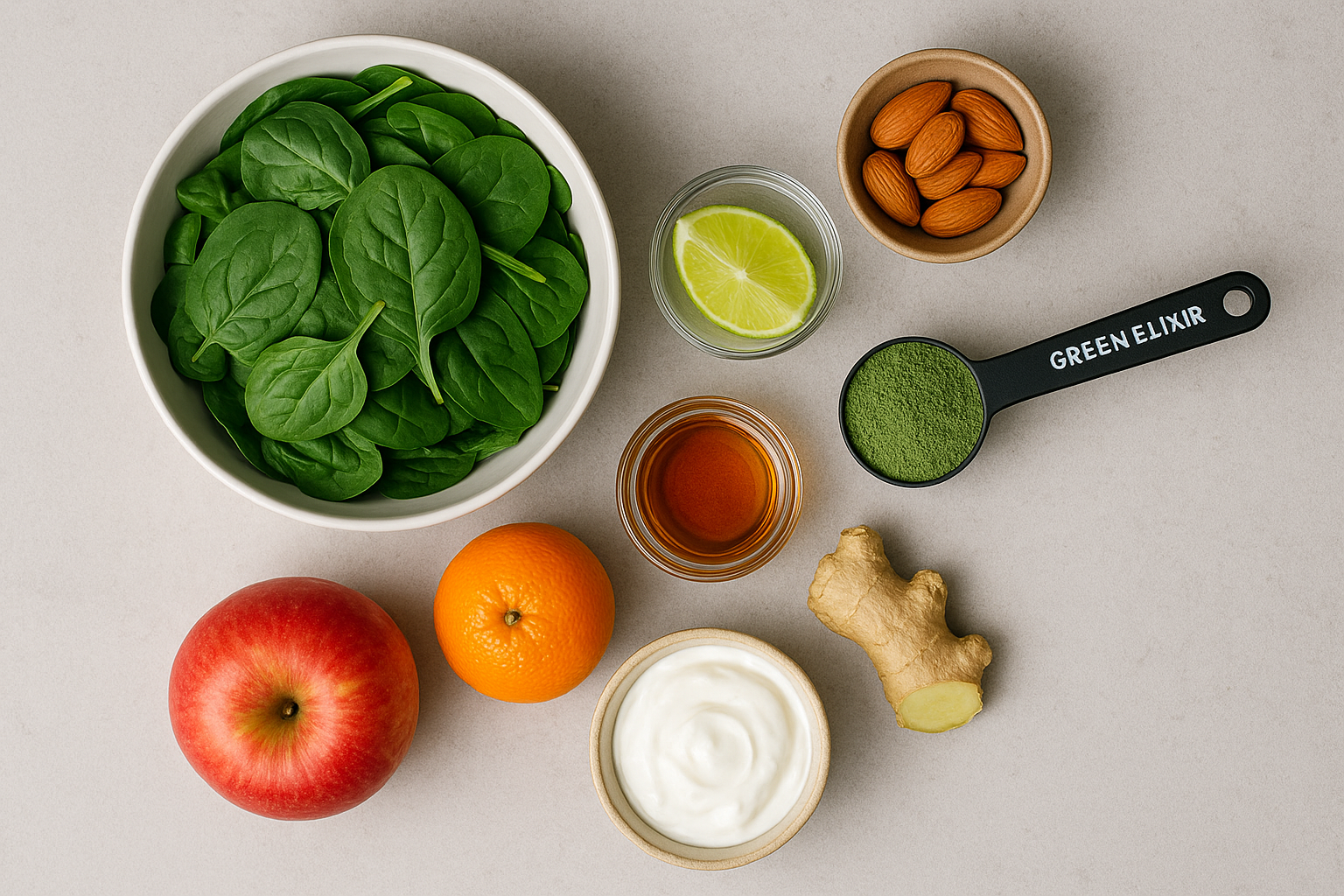 Ranní očisťující smoothie s Green Elixirem